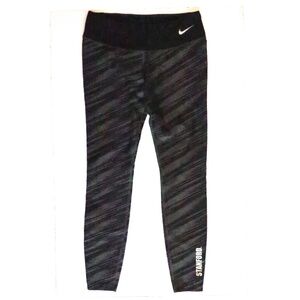 Full length Nike Dri-Fit athletic leggings for Stanford